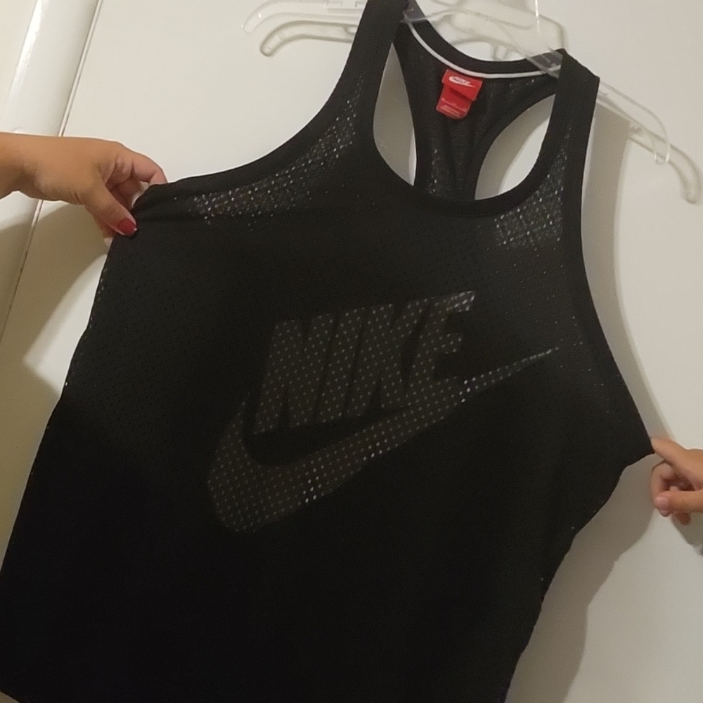 Nike racerback mesh gym shirt